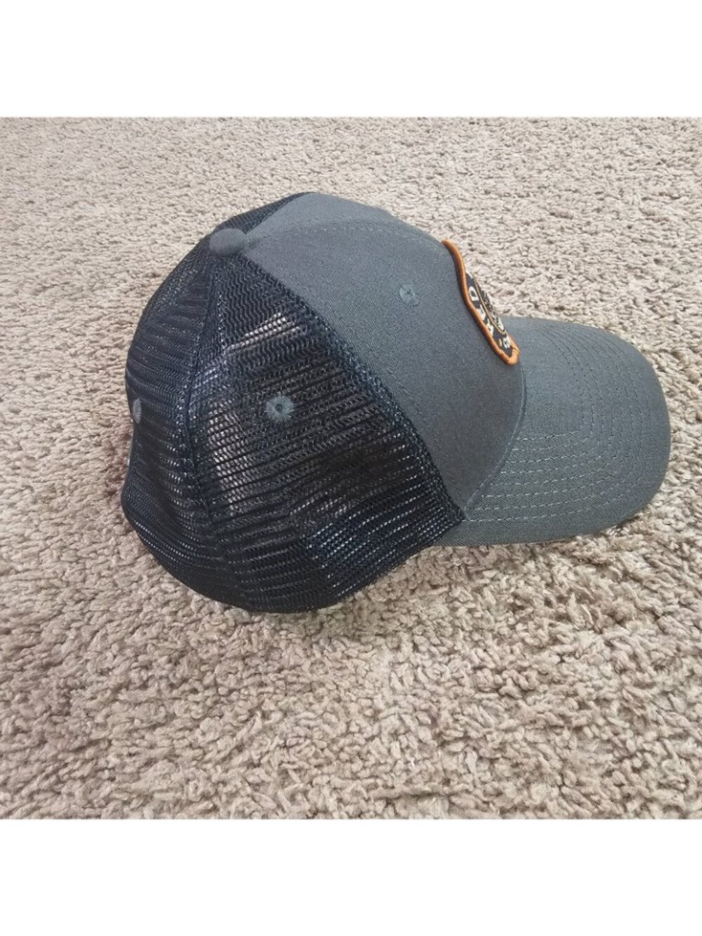 READ Red Rocks Colorado Trucker Hat YoColorado Meshback Snapback Cap Gray - Picture 9 of 12